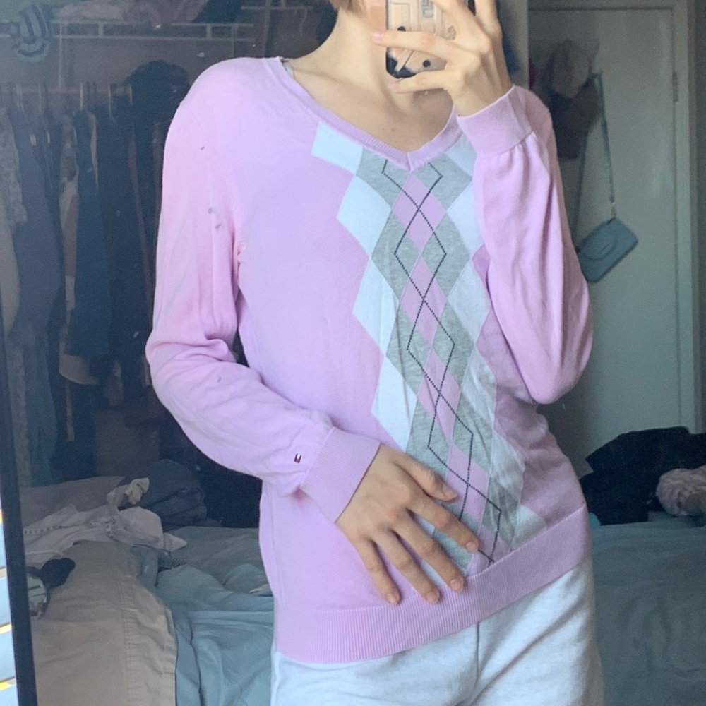 Pink Cotton Sweater